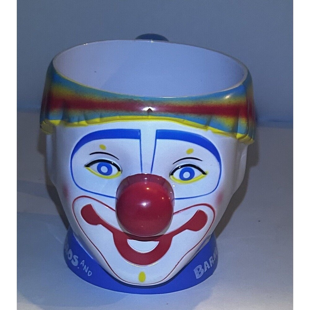 Clown Mug Vintage Barnum & Bailey + Ringley Brothers